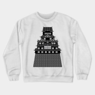 Black Himeji Castle I Crewneck Sweatshirt